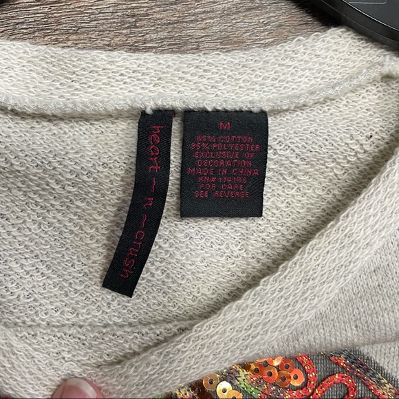 Multi color skull sweatshirt - Picture 5 of 5